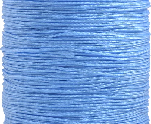 Vista 130 de KONMAY 1 rollo de cuerda de nailon de 150 yardas, trenzado de 0.016 in de nailon Shamballa Macramé/cordón de cuentas, cordón de nudo chino, cuerda