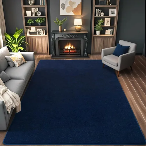 Vista 31 de AROGAN Alfombra Shag de Pasillo de 2 x 4 pies para pasillos, alfombras lavables con espuma viscoelástica para dormitorio, entrada