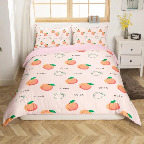 Vista 29 de Edredón con diseño de palmeras hawaianas, olas y playa tropical, con estampado natural decorativo, juego de fundas para almohada, azul