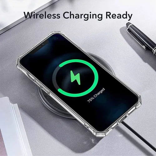 Vista 6 de Phone Case for Honor X7 (6.74"), 2 Pcs Shockproof Soft TPU Silicone Bumper Shell, [Ultra-Thin] [Anti-Yellowing] Back Cover for Honor X7 - Clear +