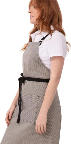 Vista 3 de Chef Works Delantal de cocina unisex Portland