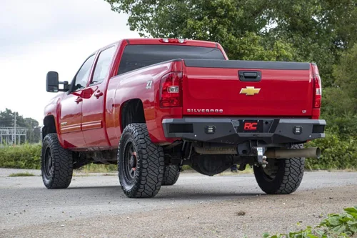 Vista 6 de Rough Country Parachoques trasero LED resistente para Chevy Silverado y GMC Sierra 2500HD/3500HD (2011-2019)