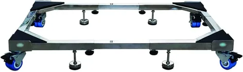 Vista 9 de Ruedas para nevera y congelador, resistente, universal, ancho de la carretilla de 20.9-32.7 in, base de lavadora, soporte móvil para secadora y base