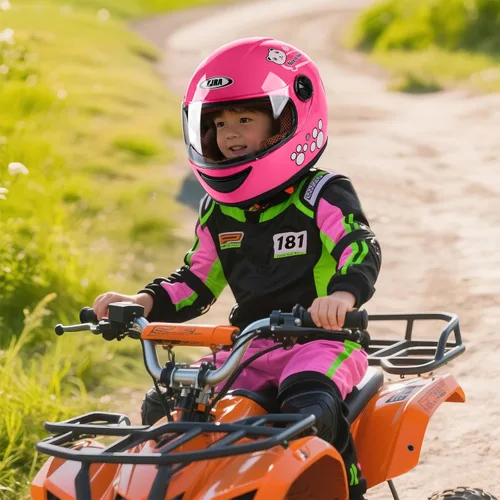 Vista 7 de Casco de motocicleta para niños con diseño de panda y guantes de carreras, certificación DOT