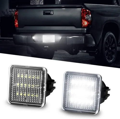 Vista 10 de LESAUCE Kit de luces LED para matrícula para Dodge Ram 1500 Pickup 1994-2001, Dodge Ram 2500/3500 1994-2002 Pickup - LED blanco de 6000 K, carcasa