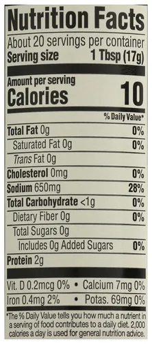Vista 2 de 365 by Whole Foods Market, Salsa de soja orgánica Shoyu reducida en sodio, 10 onzas