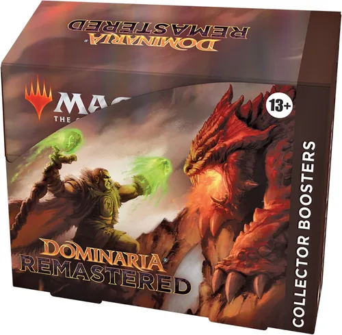 Vista 2 de Magic The Gathering Dominaria Remastered - Caja de refuerzo para coleccionista, 12 unidades (paquete de 1)