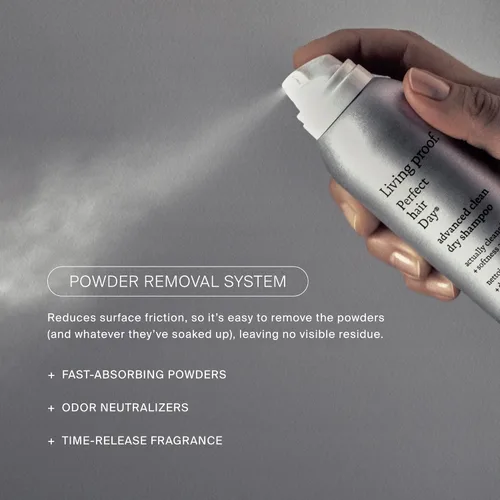 Vista 6 de Living Proof Champú Seco, Perfect Hair Day Limpieza Avanzada, Champú Seco para Mujeres y Hombres