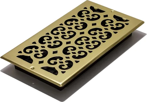 Vista 34 de Decor Grates Registro de suelo SPH210-RB, 2x10, acabado bronce frotado