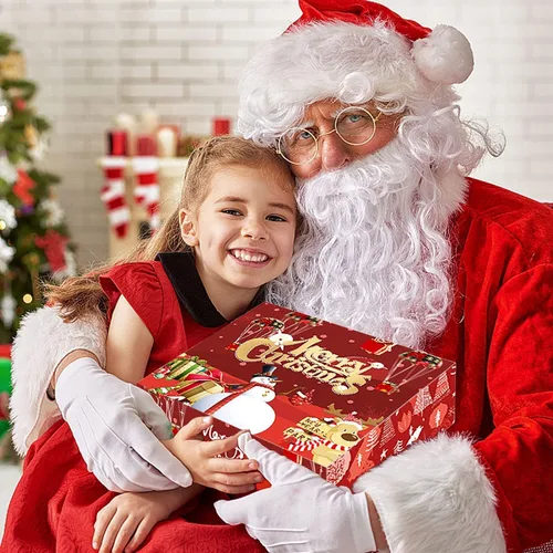 Vista 5 de Calendarios de Adviento 2022, calendario de cuenta regresiva de Navidad, calendarios de Adviento de 24 días, regalos de fiesta de Navidad