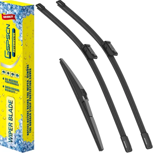Vista 14 de GSPSCN 2 limpiaparabrisas de repuesto para Cooper R55, R56, R57, 2013, 2014, 2015, 19 + 18 pulgadas (juego de 2)