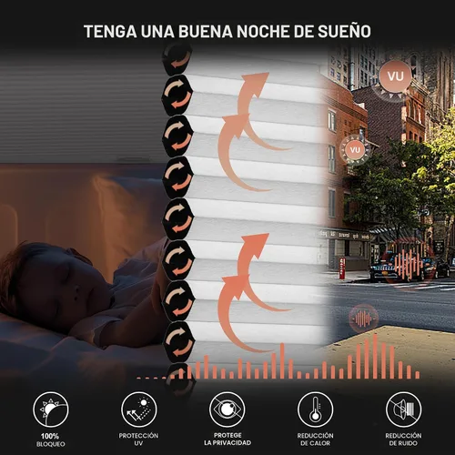 Vista 5 de Persianas celulares opacas sin taladro ni herramientas, persianas de nido de abeja sin cordones, fáciles de instalar, persianas térmicas aisladas