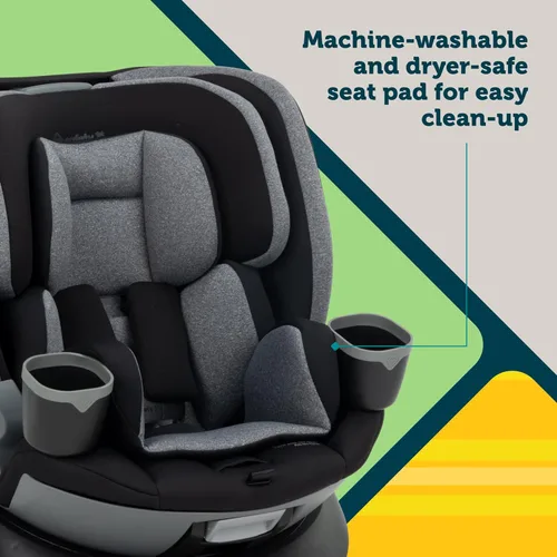 Vista 7 de Safety 1st Turn and Go 360 DLX Asiento de Auto Convertible Todo en Uno Giratorio, Sand Bucket