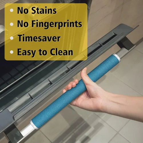 Vista 2 de Fundas para manijas de puerta de refrigerador, 5 piezas, decoración de electrodomésticos de cocina, nevera, microondas, lavavajillas, fundas