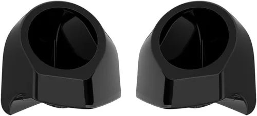 Vista 413 de Advanblack Alpine Green Tour Pack - Paquete de altavoces de 6.5 pulgadas, carcasa de audio trasera, color a juego, ajuste Harley King Tour Pack