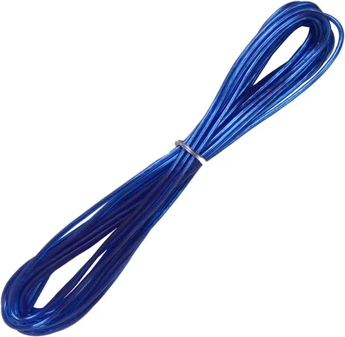 Vista 6 de Kit completo de amplificador Gravity Elite de calibre 0, instalación de cableado de 0 Ga, cable de 5000 W a 8000 W, cable ultra suave, kit S3 azul