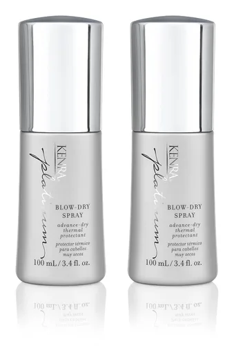 Vista 11 de Kenra Platinum aerosol para secar el cabello Protector térmico que ahorra tiempo Desenreda, suaviza y ablanda Elimina el encrespamiento