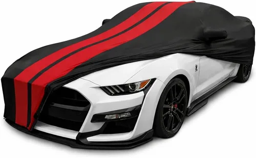 Vista 10 de SR1 Performance Funda para interior Mustang de EE. UU. 2005–2024 – Ultraguard de satén elástico de ajuste personalizado, cubierta contra el polvo