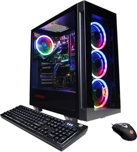 CYBERPOWERPC Gamer Xtreme VR Gaming PC, Intel Core i9-12900KF 3.2GHz, GeForce RTX 3070 8GB, 16GB DDR4, 1TB NVMe PCIe SSD, WiFi y Win 11 Home