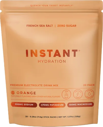 Vista 13 de Instant Hydration Paquetes de Polvo de Electrolitos - Mezcla de Bebida de Electrolitos Paloma - Sin Azúcar - Keto, Vegano, Sin Gluten, Sin OMG