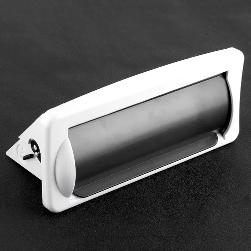 Vista 5 de Marine Boat Single DIN DVD Radio Cover Splash Guard Flush Mount cubierta de radio marina cubierta empotrada