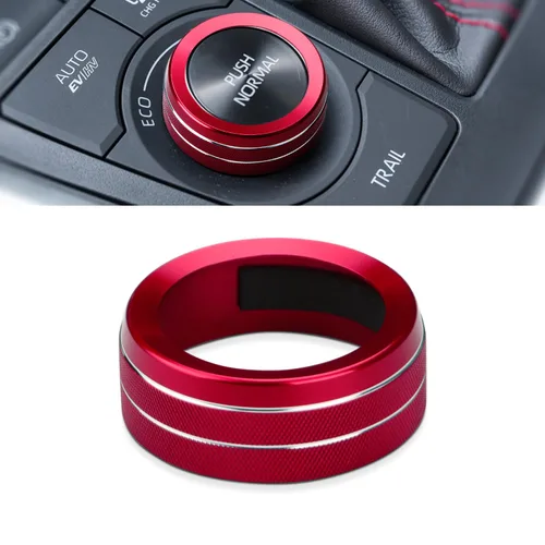 Vista 21 de Auovo Cubierta de perilla de CA compatible con accesorios Toyota RAV4 2025 2024 2023 2022 2021 2020 2019 para perilla de aire acondicionado, Negro