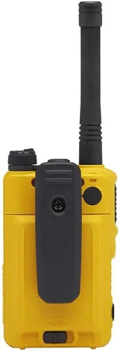 Vista 4 de Paquete de 6 radios digitales Motorola EVX-S24 UHF sumergibles en agua/a prueba de polvo amarillo digital preprogramadas