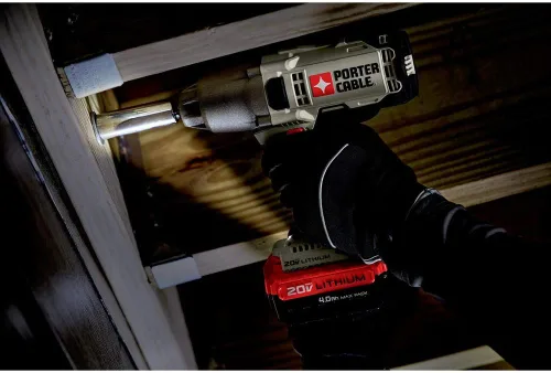 Vista 5 de PORTER-CABLE Llave de impacto 20V MAX, 1/2 pulgada (PCC740LA)
