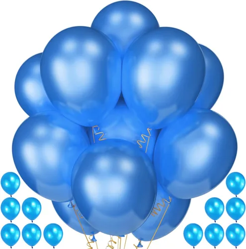 Vista 46 de 120 globos plateados metálicos de 5 pulgadas, globos de látex plateado cromado metálico, mini globos pequeños para decoraciones de cumpleaños, bodas
