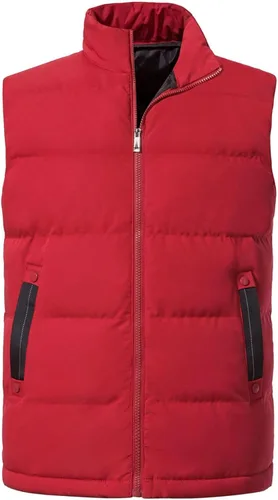 Vista 10 de Chalecos de abrigo para hombre, para invierno, cálido, para exteriores, acolchado, ligero, chaleco