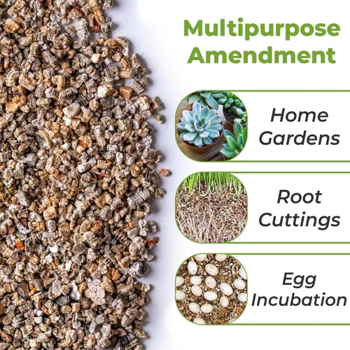 Vista 2 de Vermiculita orgánica de Perfect Plants (4 cuartos de galón)