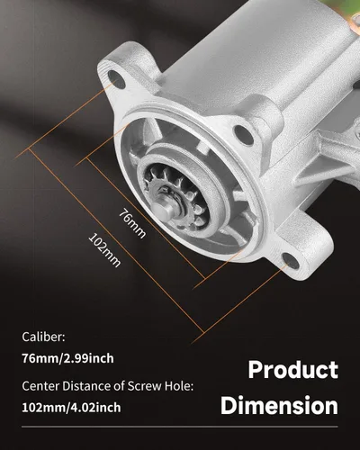 Vista 2 de OCPTY Arrancadores de arranque compatibles 17866 SMT0296 2003-2004 para Jeep Grand Cherokee 4.7L