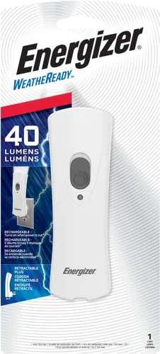 Vista 8 de Linternas LED recargables con encendido automático Energizer para fallas de energía en el hogar, linterna LED enchufable para cortes de energía, luz