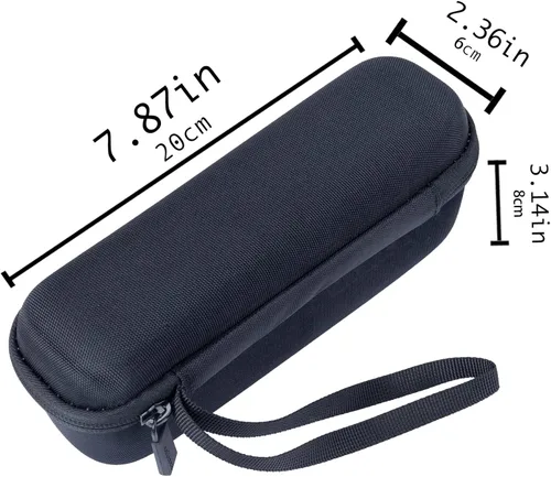 Vista 6 de co2CREA Anker SoundCore A3102 AK-A3102011 bocina portátil Bluetooth para exteriores con bolsa de transporte resistente Negro