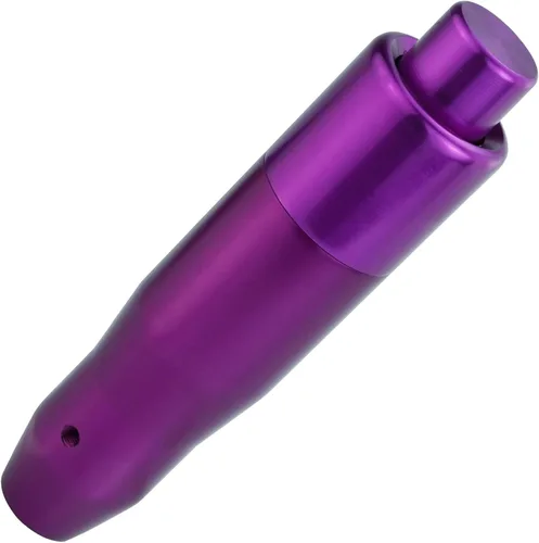Vista 9 de Lunsom - Pomo de cambio automático de metal para automóvil con botón de presión, palanca de cambio de aleación de aluminio, mango de palanca