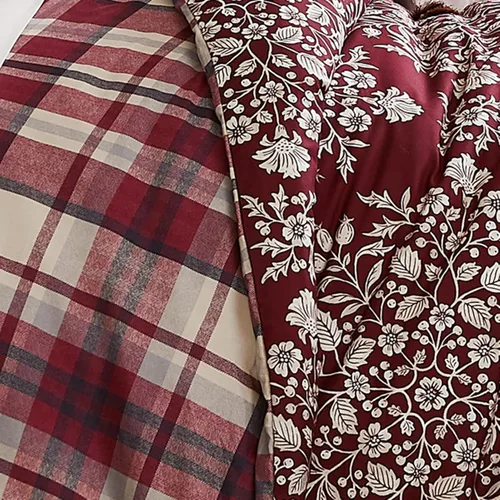 Vista 8 de Southshore Fine Living, Inc. - Juego de ropa de cama de Navidad de 4 piezas, juego de edredón de Navidad individual/individual XL, edredón