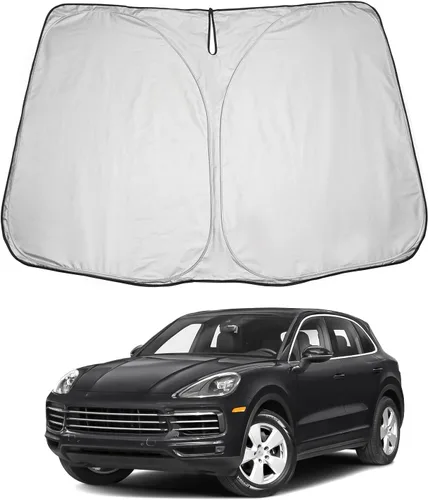 Vista 20 de LUWU Parasol para parabrisas para Dodge RAM 1500 y 2500 2009-2018 - Parasol para ventana delantera con bloqueo de rayos UV