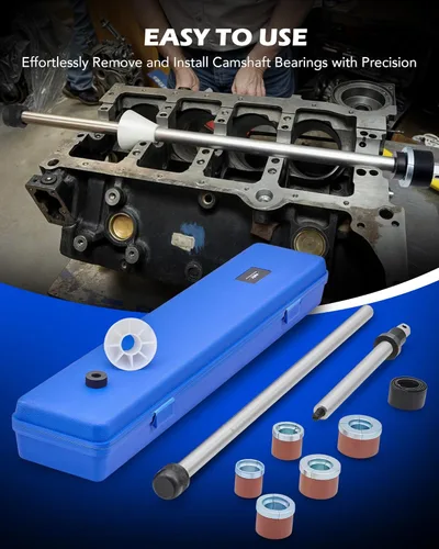 Vista 4 de Orion Motor Tech Juego de herramientas de extracción e instalación de rodamientos de leva Kit completo de herramientas de árbol de levas