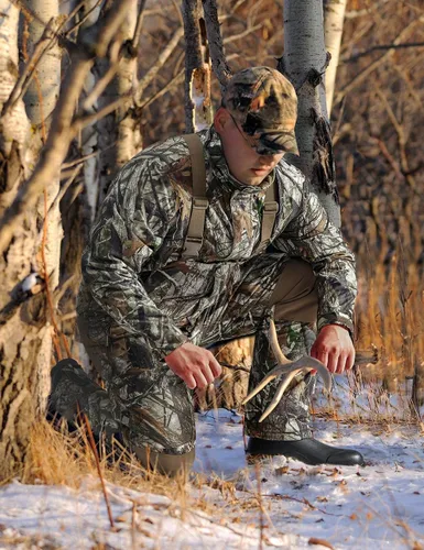 Vista 6 de TIDEWE Hunting Bibs Heated with Battery, Waterproof Insulated Bibs for Fishing