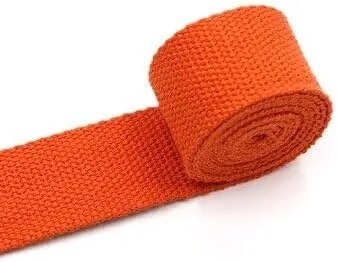 Vista 5 de Correa de cincha Cinta de lona de 6.6 ft Y 1.260 in para Bolso, Cincha de algodón y poliéster, accesorio para cinturón de Costura, correa de algodón