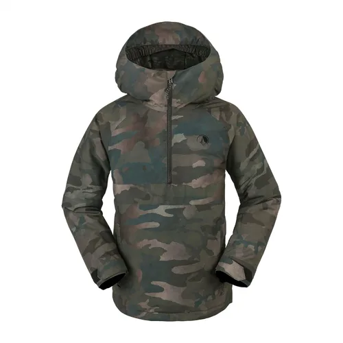 Volcom Chaqueta de invierno con aislamiento para snowboard para niños