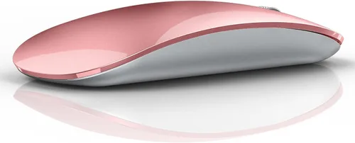 Vista 14 de TENMOS M18 Mouse Bluetooth, mouse inalámbrico recargable USB C, mouse silencioso de triple modo (Bluetooth dual+USB) para computadora, portátil