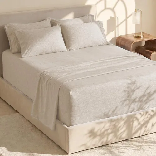 Vista 11 de Hearth & Harbor Sábanas de bolsillo extra profundas, se adapta a colchones de 18 a 24 pulgadas de profundidad, juego de sábanas de bolsillo extra