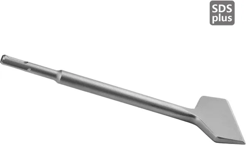 Vista 2 de Firecore FS18310 SDS Plus Cincel de eliminación de azulejos doblados en ángulo con manivela de 3 pulgadas (3 x 10 pulgadas), raspador de piso SDS