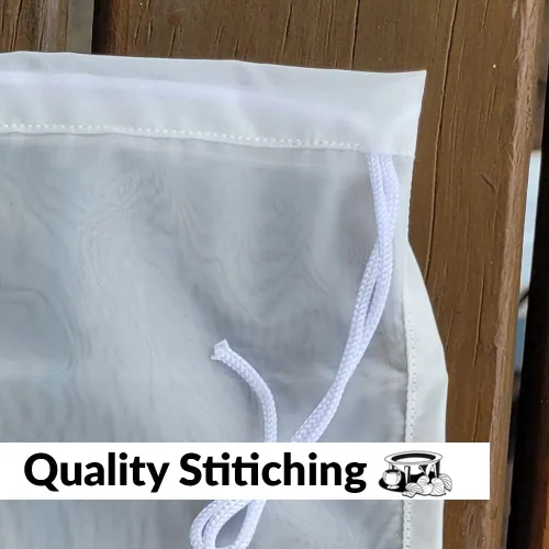 Vista 5 de Bolsa coladora para colar Kava Drink Reutilizable Nylon