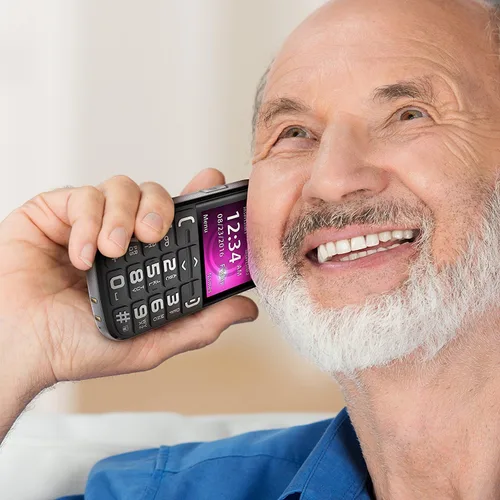 Vista 4 de BLU JOY – 2.4", teléfono desbloqueado de fábrica – Negro