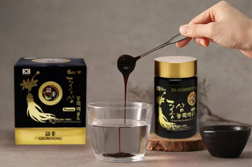 Vista 2 de Extracto de ginseng rojo coreano, 8.47 oz, concentrado 100% puro de GeumSan Ginseng