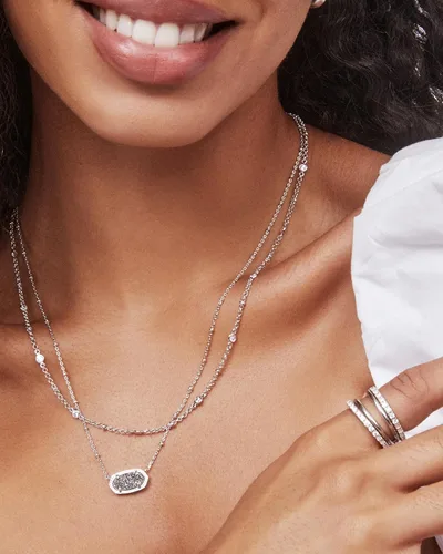 Vista 4 de Kendra Scott Livy - Juego de 3 anillos