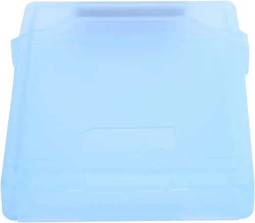 Vista 8 de Caja de protección de disco duro de 2.5 pulgadas, caja protectora transparente HDD SSD, funda de almacenamiento portátil para disco duro externo