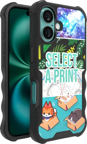 Vista 25 de Smartish® funda protectora magnética para iPhone 14 - Funda Gripzilla compatible con MagSafe [Resistente + Dura] Funda blindada de agarre pesado